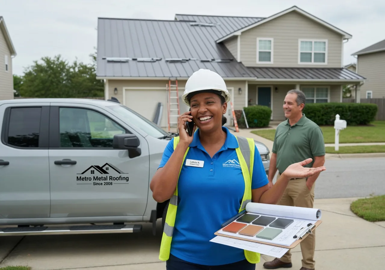 Storm Damage Metal Roof Repair in Point Lookout, NY